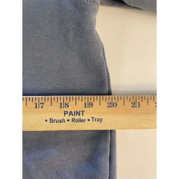 Richer Poorer Gray Long Sleeve Full Zip Hoodie Mens Medium No Drawstrings - Picture 7 of 8